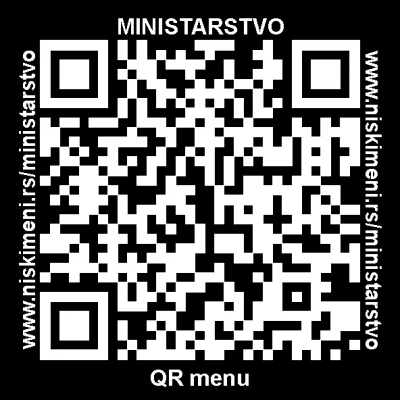 Ministarstvo qr code
